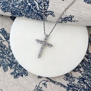 Park Lane Silver Cross Necklace